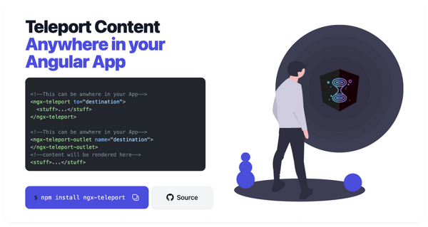 Teleport Content Anywhere In Angular Applications